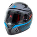 Motorcycle Helmet Nitro N501 Medium Blk/Gunmetal/Blue - LX2001 - Homewares, Outdoor, Phone Accessories, Cases, Speakers, Headphones + More -
