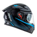 Motorcycle Helmet Nitro N501 Medium Blk/Gunmetal/Blue - LX2001 - Homewares, Outdoor, Phone Accessories, Cases, Speakers, Headphones + More -