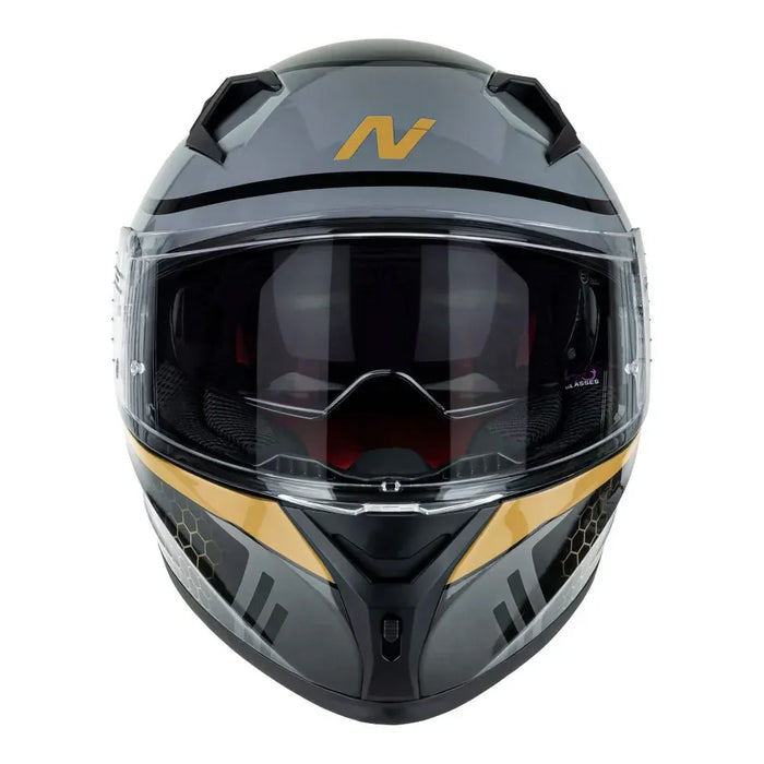 Motorcycle Helmet Nitro N501 Small Blk/Gunmetal/Gold - LX2001 - Homewares, Outdoor, Phone Accessories, Cases, Speakers, Headphones + More -