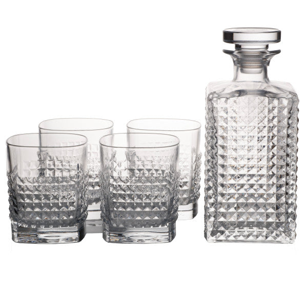 Luigi Bormioli Elixir Glass Whisky Glass Set - 5 Piece
