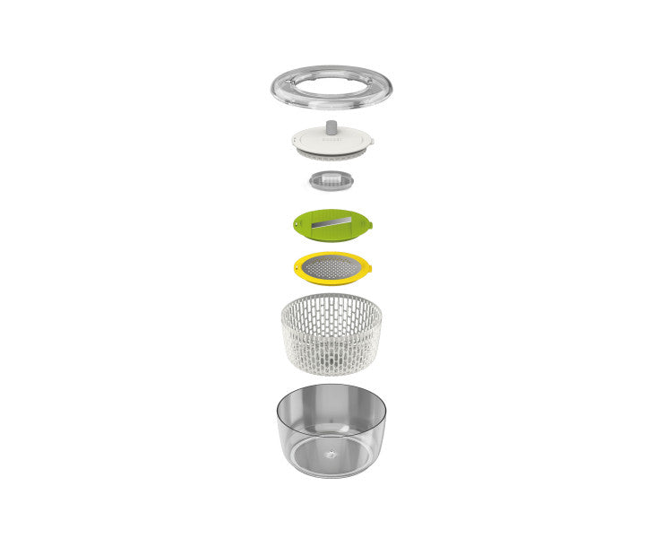 Joseph Joseph Duo 3pc Salad Preparation Set (Mcolor)