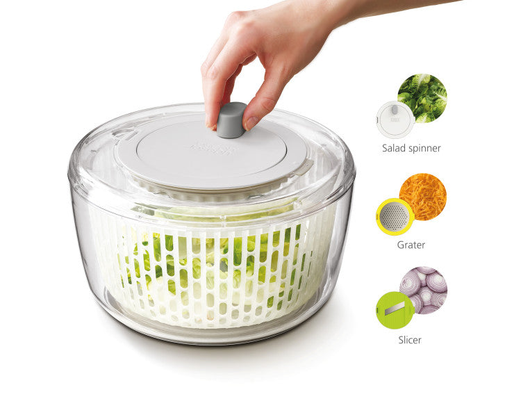 Joseph Joseph Duo 3pc Salad Preparation Set (Mcolor)