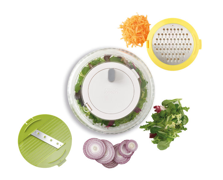 Joseph Joseph Duo 3pc Salad Preparation Set (Mcolor)