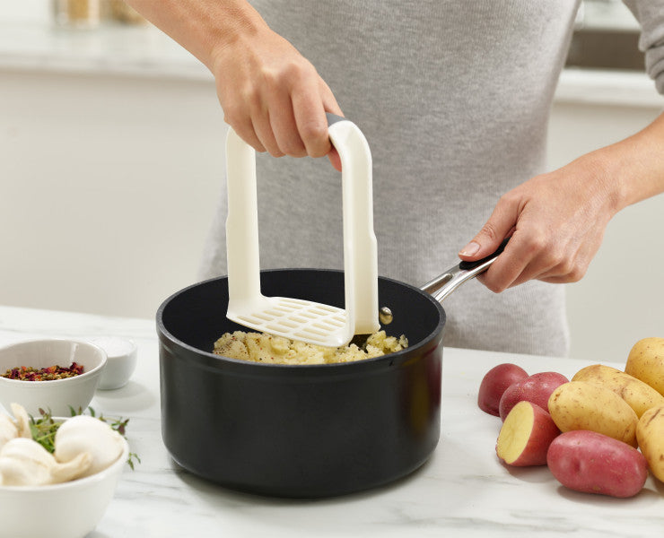 Joseph Joseph Duo Potato Masher (White)