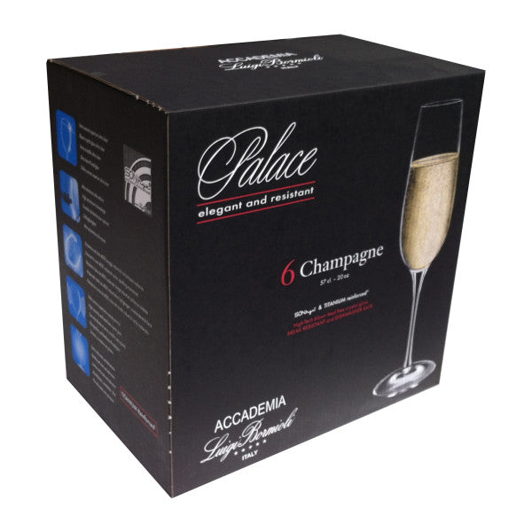 Luigi Bormioli Palace Flute Glass 235ml