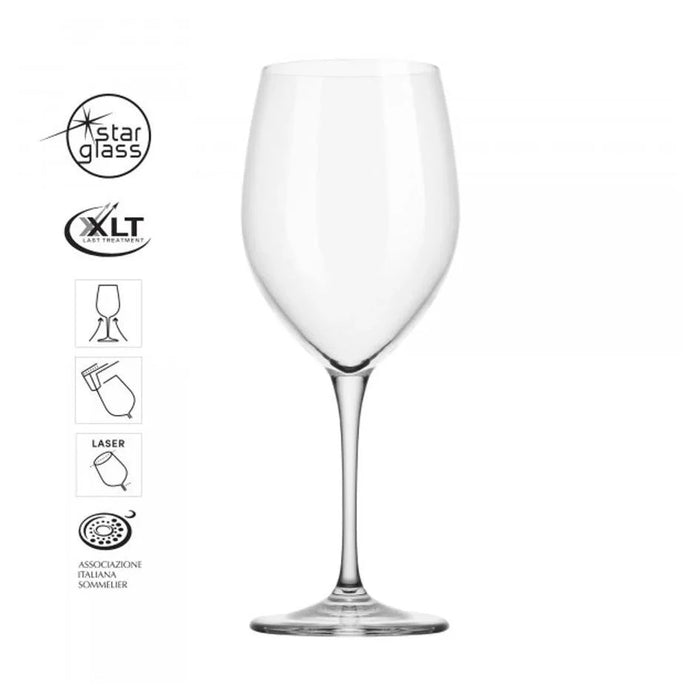 Bormioli Rocco Set 6 Premium Shiraz Glass 600ml - LX2001 - Homewares, Outdoor, Phone Accessories, Cases, Speakers, Headphones + More -