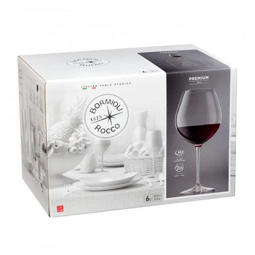 Bormioli Rocco Set 6 Premium Pinot Glass 675ml - LX2001 - Homewares, Outdoor, Phone Accessories, Cases, Speakers, Headphones + More -