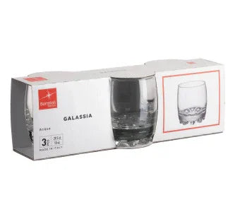 Bormioli Rocco Galassia 300ml Glass - Sleeve 3 - LX2001 - Homewares, Outdoor, Phone Accessories, Cases, Speakers, Headphones + More -