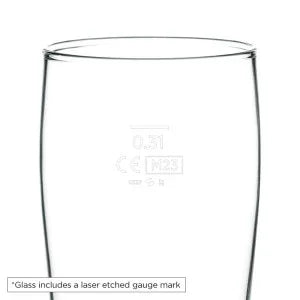 Pasabahce Glass Jubilee Beer 370ml - LX2001 - Homewares, Outdoor, Phone Accessories, Cases, Speakers, Headphones + More -