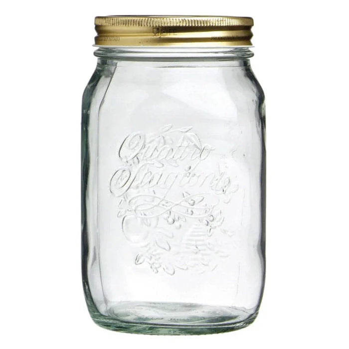 Bormioli Rocco Quattro Stagioni Jar 1Lt - LX2001 - Homewares, Outdoor, Phone Accessories, Cases, Speakers, Headphones + More -