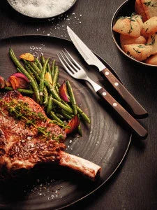 Tramontina Churrasco Steak Knife Serrated Narrow Blade Polywood Brown 4" , 11cm - LX2001 - Homewares, Outdoor, Phone Accessories, Cases, Speakers, Headphones + More -