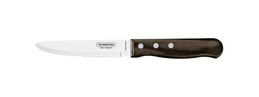 Tramontina Churrasco Steak Knife Serrated Wide Blade Polywood Brown 5", 13cm - LX2001 - Homewares, Outdoor, Phone Accessories, Cases, Speakers, Headphones + More -