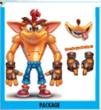 Crash Bandicoot 6.5'' Articulated Collector Figure - LX2001 - Homewares, Outdoor, Phone Accessories, Cases, Speakers, Headphones + More -