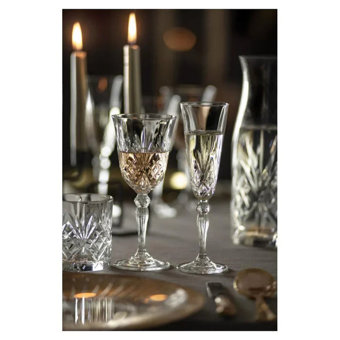 RCR Melodia Flute Glass 160ml - Set 6 - LX2001 - Homewares, Outdoor, Phone Accessories, Cases, Speakers, Headphones + More -