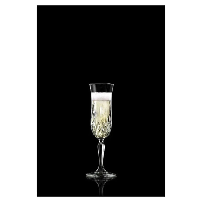 RCR Opera Flute Glass 130ml - Set 6 - LX2001 - Homewares, Outdoor, Phone Accessories, Cases, Speakers, Headphones + More -