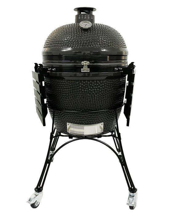 Firehawk 'Stringybark' Kamado Ceramic Charcoal BBQ 68cm (27") - Grey
