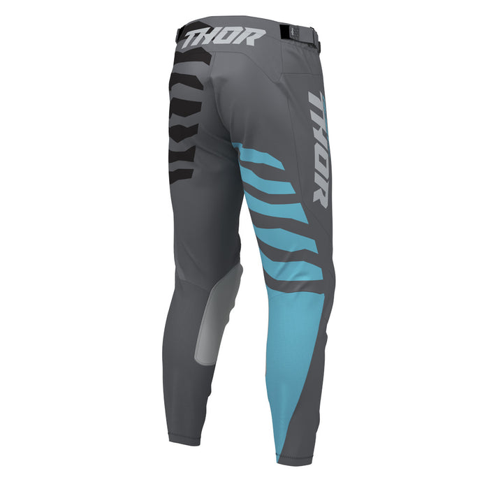 Pants S27 Thor Mx Launchmode Shredded Charcoal/Aqua 34