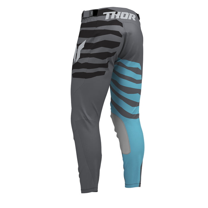 Pants S27 Thor Mx Launchmode Shredded Charcoal/Aqua 36