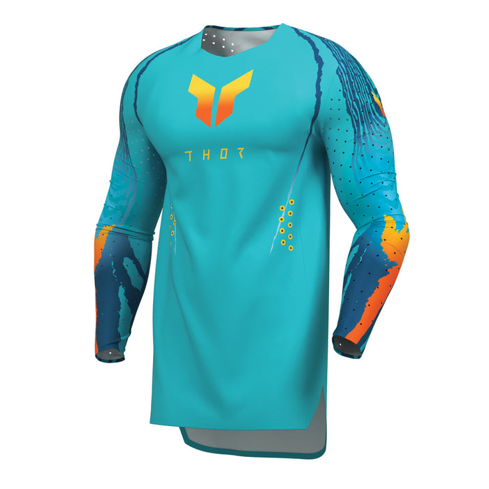 Jersey S27 Thor Mx Sportmode Damascus Aqua Xl