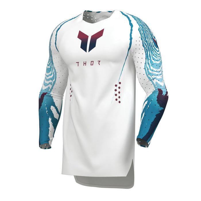 Jersey S27 Thor Mx Sportmode Damascus White 2Xl