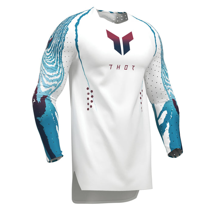 Jersey S27 Thor Mx Sportmode Damascus White 2Xl
