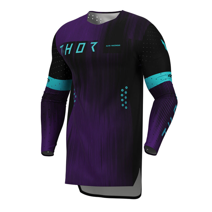 Jersey S27 Thor Mx Sportmode Vanish Black/Purple 2Xl