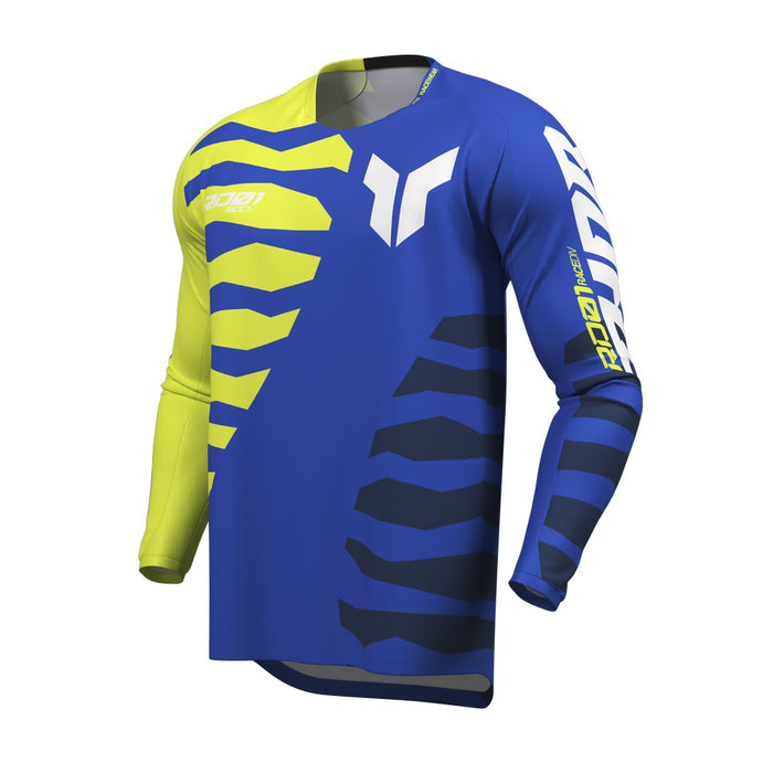 Jersey S27 Thor Mx Launchmode Shredded Blue/Acid S