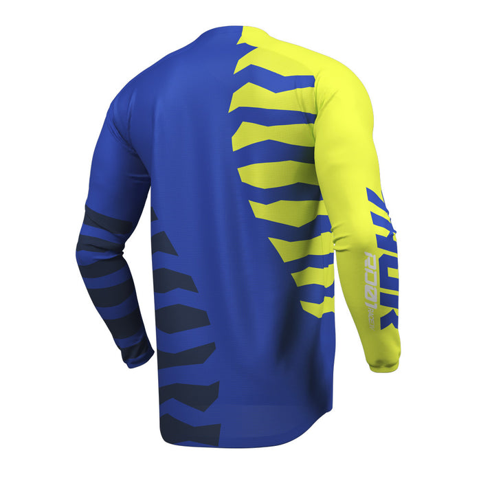 Jersey S27 Thor Mx Launchmode Shredded Blue/Acid S