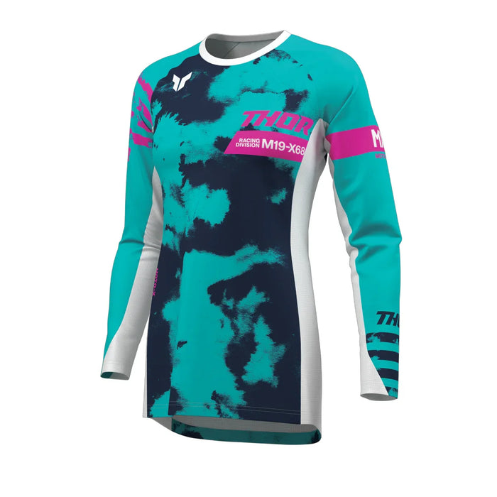 Jersey S26 Thor Mx Womens Launchmode Bleach White/Aqua Large - LX2001 - Homewares, Outdoor, Phone Accessories, Cases, Speakers, Headphones + More -