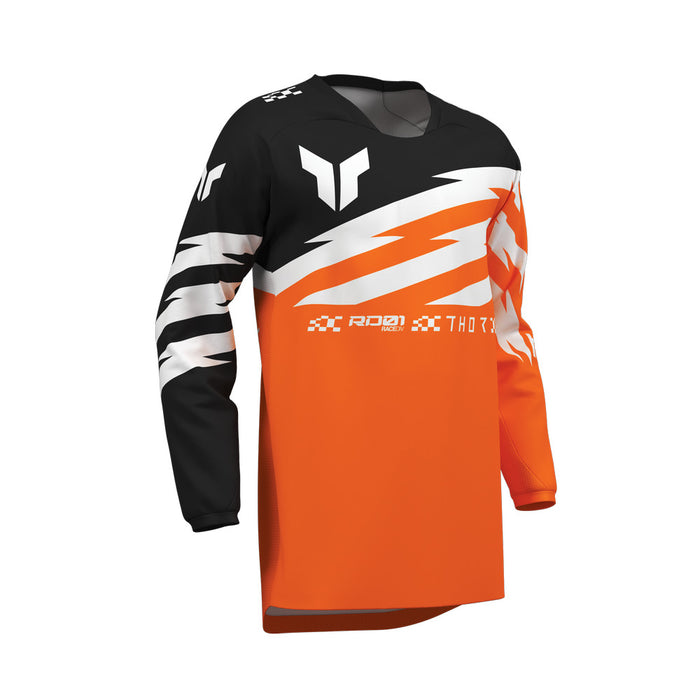 Jersey S27 Thor Mx Launchmode Shockie Flo Orange/Black Youth L