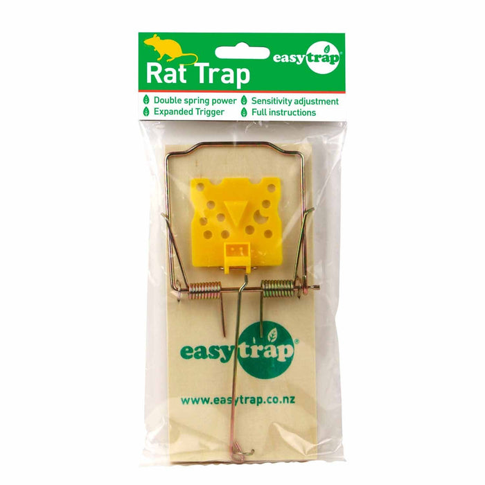 EasyTrap Wooden Rat Trap - 1 Pack