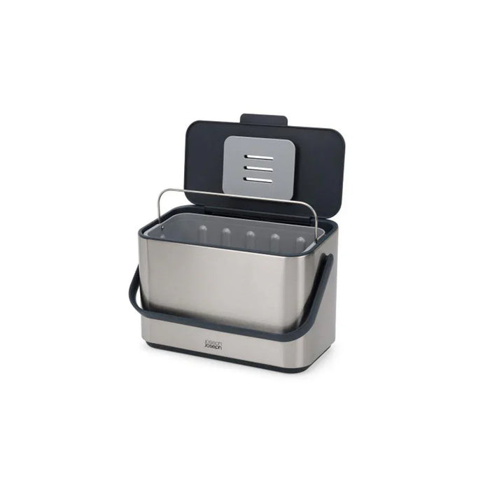 Joseph Joseph Food Waste Caddy Stainless Steel - LX2001 - Homewares, Outdoor, Phone Accessories, Cases, Speakers, Headphones + More -