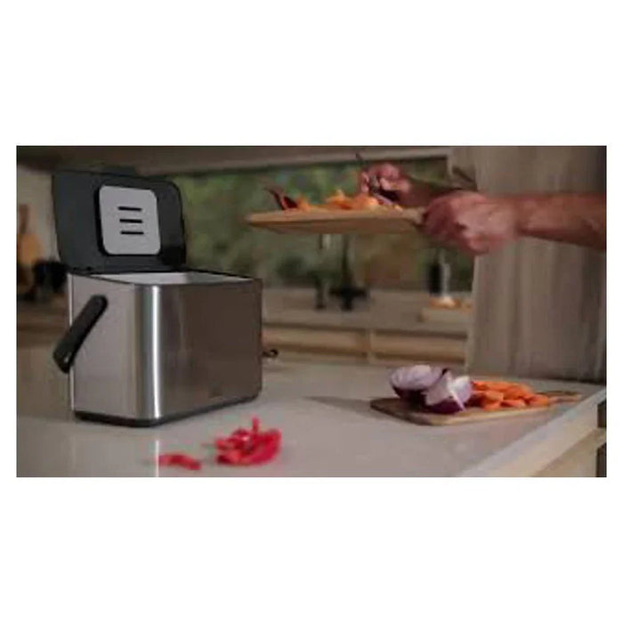 Joseph Joseph Food Waste Caddy Stainless Steel - LX2001 - Homewares, Outdoor, Phone Accessories, Cases, Speakers, Headphones + More -