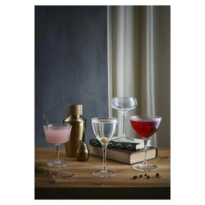 Bormioli Rocco Bartender Art Deco' Nick & Nora 155ml Glass - LX2001 - Homewares, Outdoor, Phone Accessories, Cases, Speakers, Headphones + More -