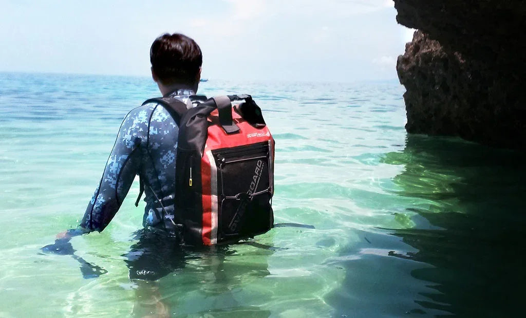 Overboard Pro-Sports Waterproof Backpack 30L (black) - LX2001 - Homewares, Outdoor, Phone Accessories, Cases, Speakers, Headphones + More -