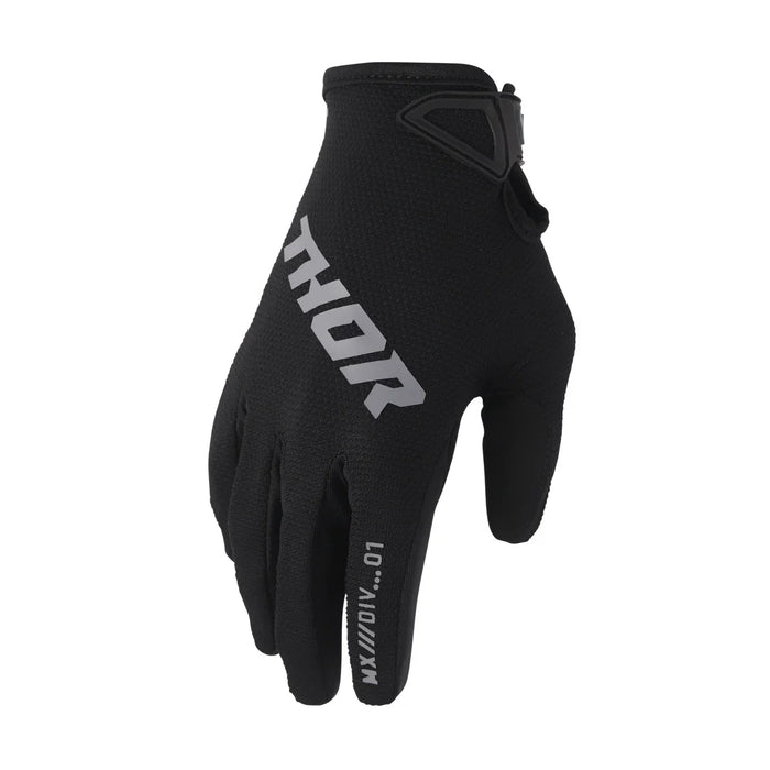 Glove S26 Thor Mx Youth Ridemode Static Black Large - LX2001 - Homewares, Outdoor, Phone Accessories, Cases, Speakers, Headphones + More -