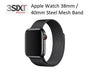 3SIXT Apple Watch 38mm / 40mm Stainless Steel Mesh Band - Black 3S-1199 9318018129851 - LX2001 - Homewares, Outdoor, Phone Accessories, Cases, Speakers, Headphones + More -