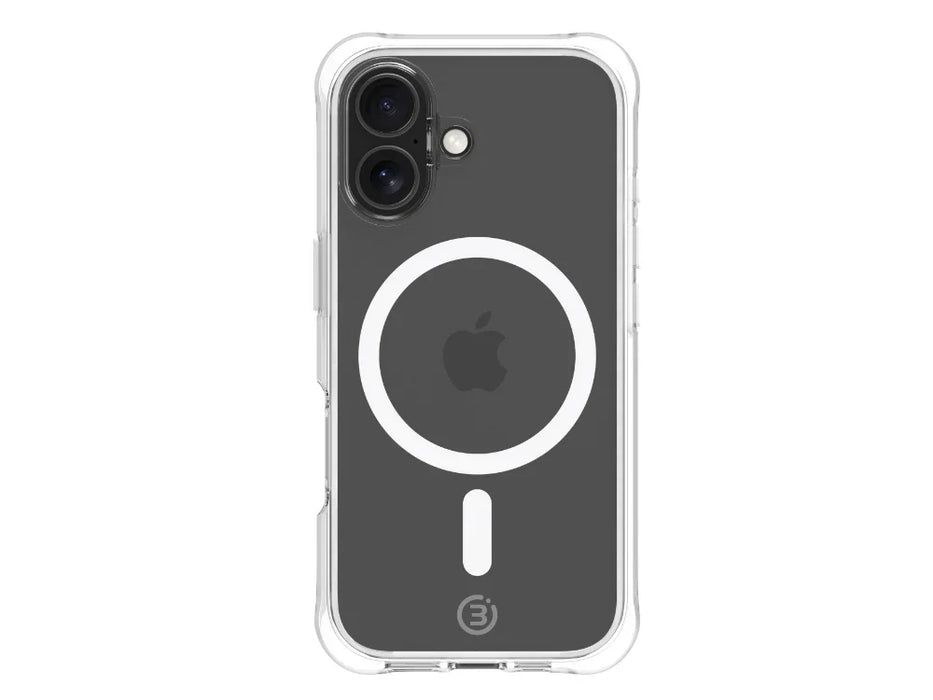 3SIXT Apple iPhone 17 FlexAir Case - Clear / White - LX2001 - Homewares, Outdoor, Phone Accessories, Cases, Speakers, Headphones + More -