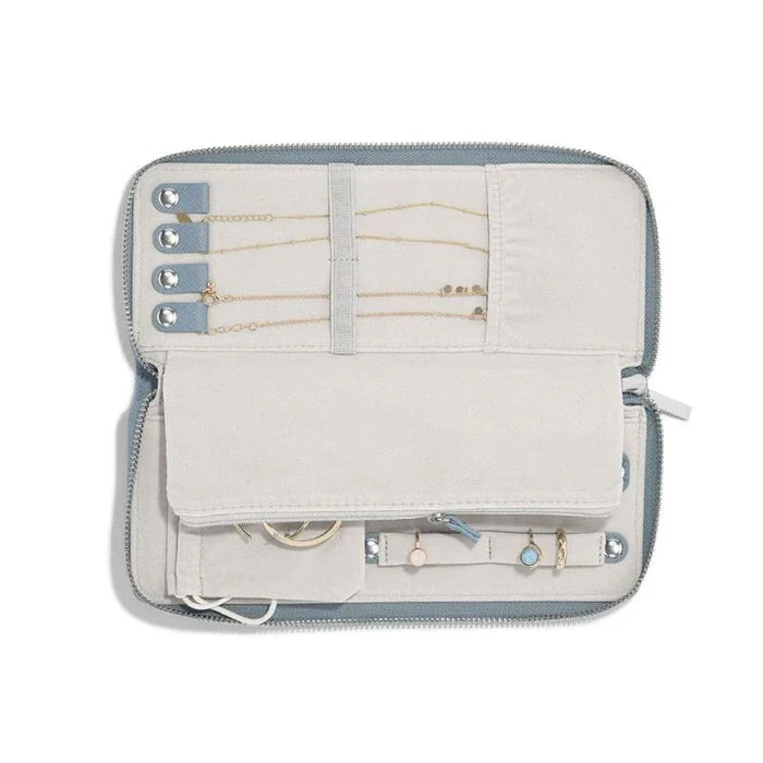 Stackers Jewellery Wallet Dusky Blue - LX2001 - Homewares, Outdoor, Phone Accessories, Cases, Speakers, Headphones + More -