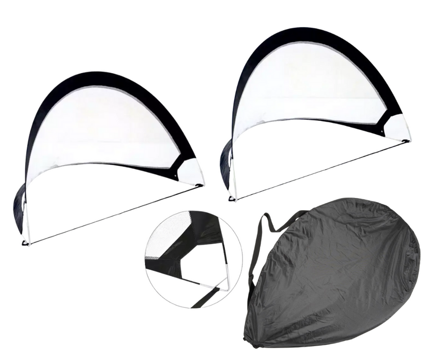Paragon 48in Pop Up Football Soccer Goal (Pair)