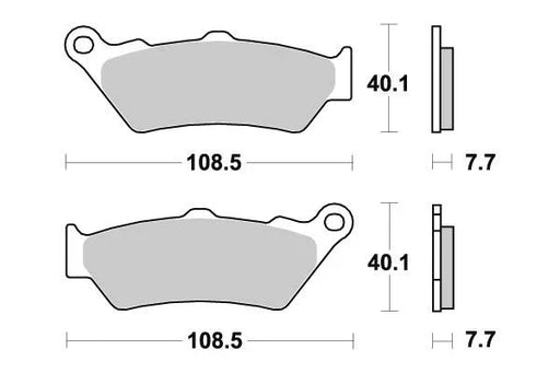 BRAKE PADS FRONT MOTO MASTER SINTERED FOR APRILIA BMW DUCATI HARLEY DAVIDSON HONDA HUSQVARNA KTM - LX2001 - Homewares, Outdoor, Phone Accessories, Cases, Speakers, Headphones + More -