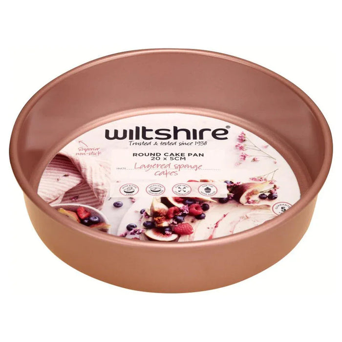 Wiltshire
Rose Gold Round Cake Pan 20cm - LX2001 - Homewares, Outdoor, Phone Accessories, Cases, Speakers, Headphones + More -
