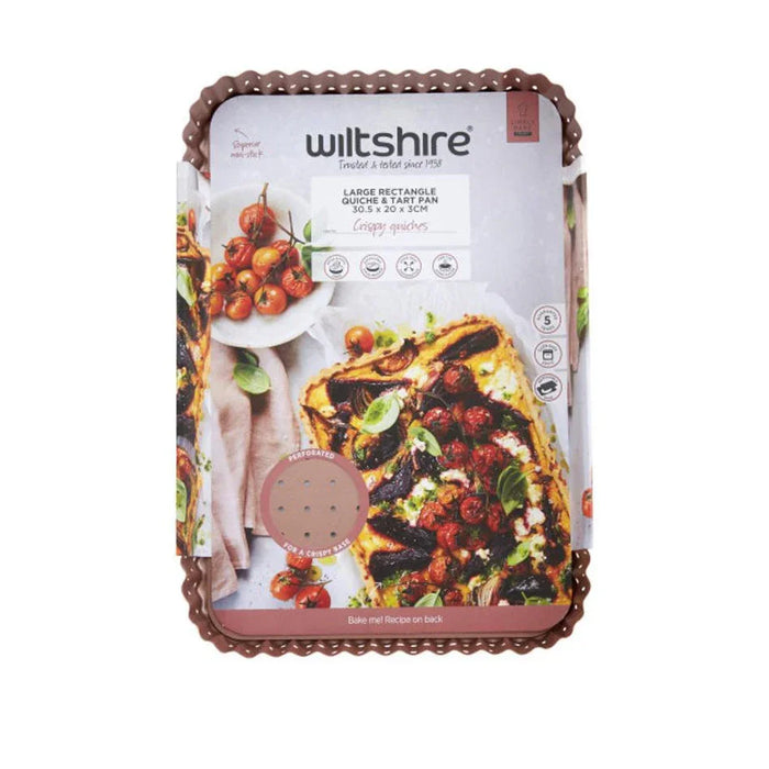 Wiltshire
Rose Gold Perforated Large Rectangle Tart Pan - LX2001 - Homewares, Outdoor, Phone Accessories, Cases, Speakers, Headphones + More -