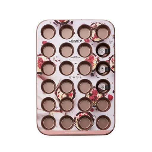 Wiltshire
Rose Gold Mini Muffin Pan 24Cup - LX2001 - Homewares, Outdoor, Phone Accessories, Cases, Speakers, Headphones + More -