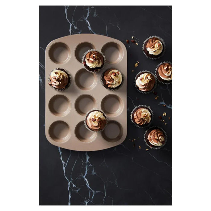 Stanley Rogers Ceramabake Muffin 12 Cup - LX2001 - Homewares, Outdoor, Phone Accessories, Cases, Speakers, Headphones + More -