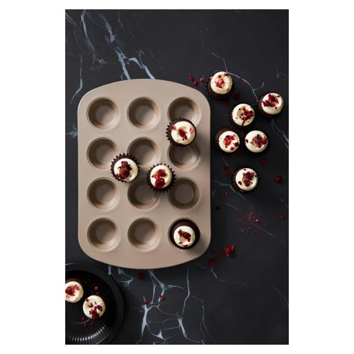 Stanley Rogers Ceramabake Mini Muffin 12 Cup - LX2001 - Homewares, Outdoor, Phone Accessories, Cases, Speakers, Headphones + More -