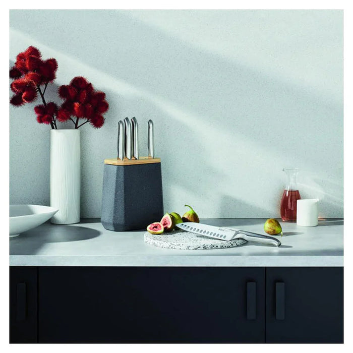 Furi Stone Knife Block Flint Terrazzo Set 6 Piece - LX2001 - Homewares, Outdoor, Phone Accessories, Cases, Speakers, Headphones + More -