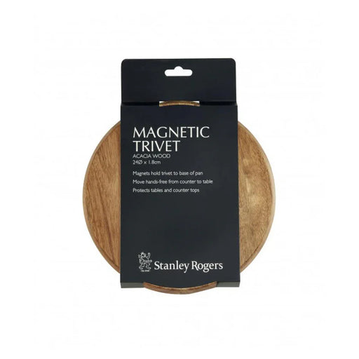 Stanley Rogers Magnetic Trivet Acacia 24cm - LX2001 - Homewares, Outdoor, Phone Accessories, Cases, Speakers, Headphones + More -