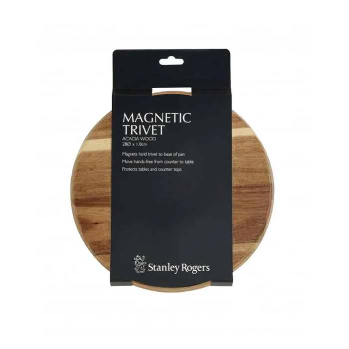 Stanley Rogers Magnetic Trivet Acacia 28cm - LX2001 - Homewares, Outdoor, Phone Accessories, Cases, Speakers, Headphones + More -