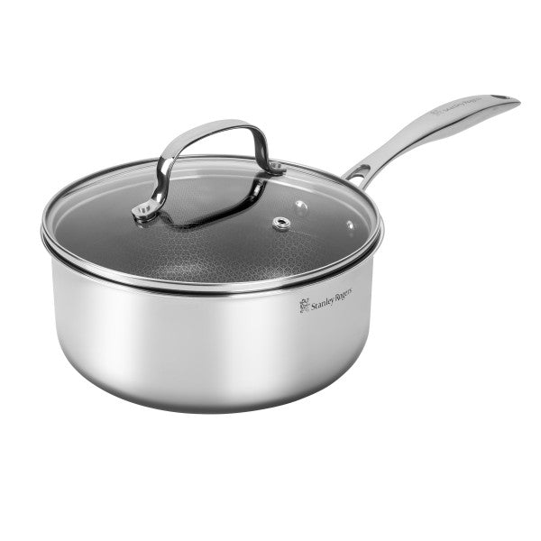 Stnaley Rogers SR-Matrix Non-stick Saucepan with Glass Lid 20cm / 3.0L
